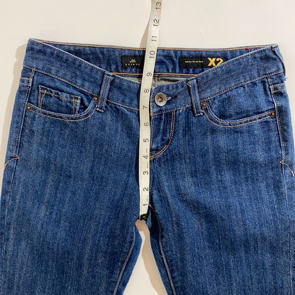 X2 SIZE 2 🌿 WOMEN 🌿 JEANS 🌿 SKINNY 🌿 LOW WAISTED - Picture 8 of 11